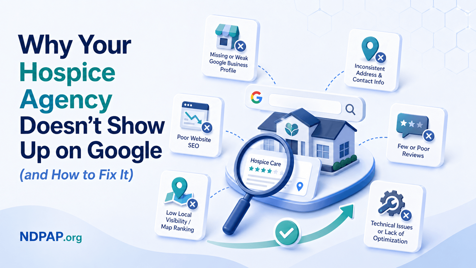 why your hospice doesn't show up on Google
